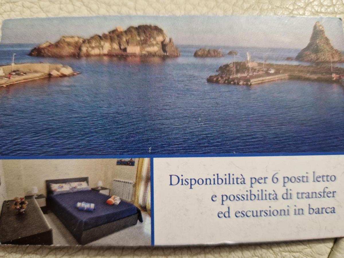 Apartmán L'Isola E I Faraglioni House Aci Trezza Exteriér fotografie